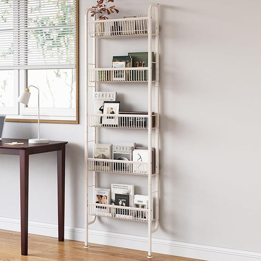 Narrow Pantry & Spice Rack Organizer for Kitchen and Bedroom