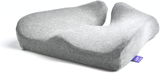 Pressure Relief Seat Cushion – Memory Foam for Office, Car, Wheelchair, Sciatica & Tailbone Support