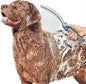 Pet Wand Pro Dog Shower Attachment with 8-Foot Hose – Fast & Easy Bathing, Indoor/Outdoor, Blue/Grey