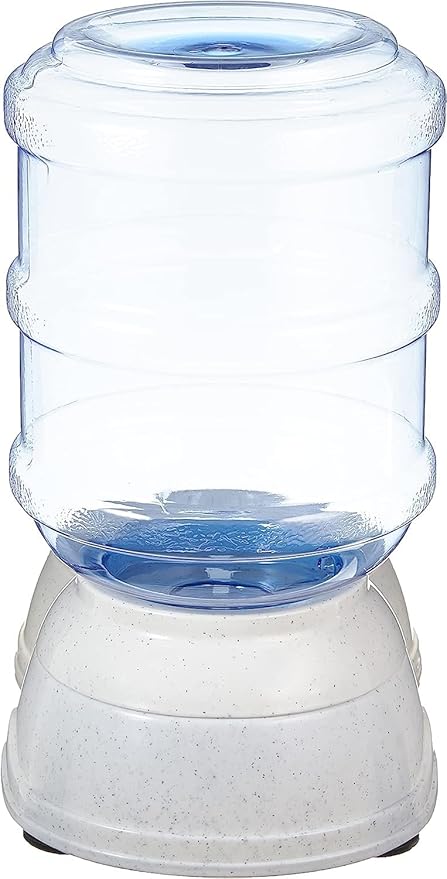 Gravity Pet Water Dispenser for Cats and Dogs, 135 oz Capacity, Small, Gray