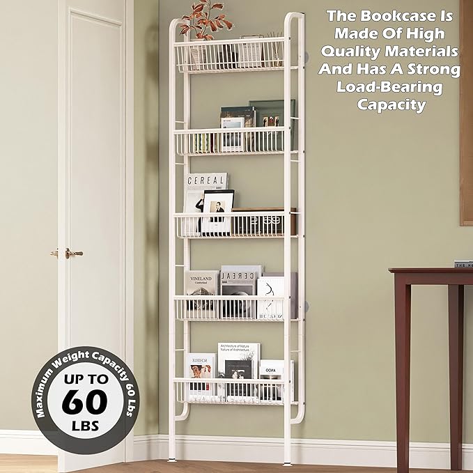 Narrow Pantry & Spice Rack Organizer for Kitchen and Bedroom