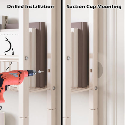 Narrow Pantry & Spice Rack Organizer for Kitchen and Bedroom