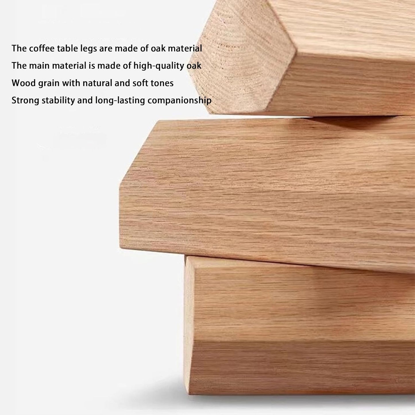 Modern Glass Coffee Table – Abstract Round Tea Table for Living Room, Black-Gray, 32.6